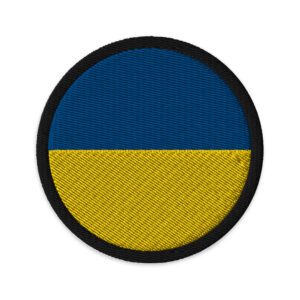 Ukraine Flag – Support Ukraine Embroidered Patches