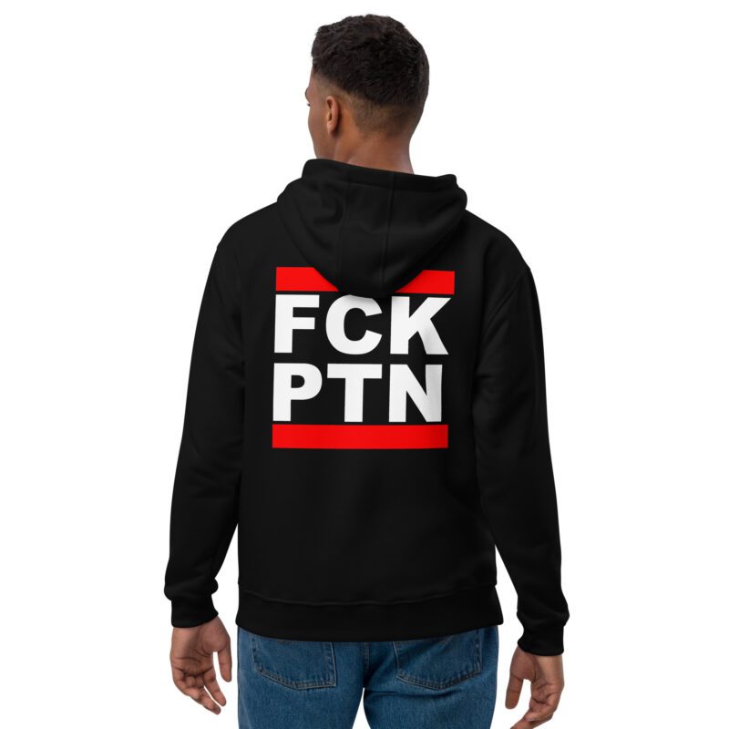 FCK PTN Fuck Putin Premium Eco Hoodie