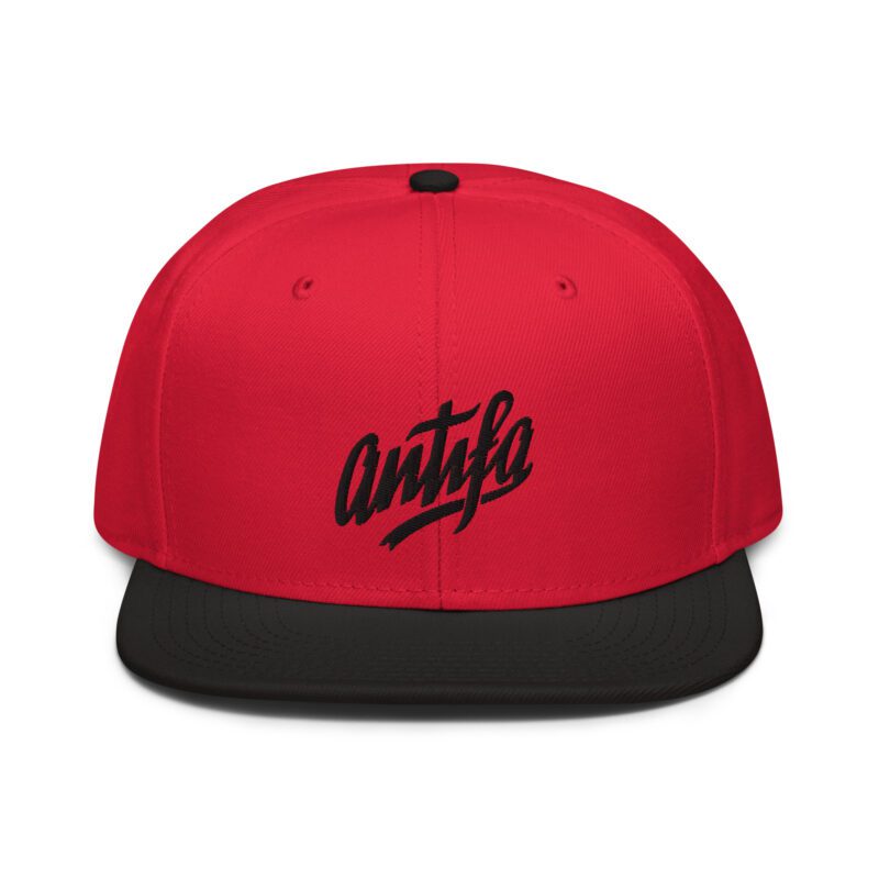 Antifa Antifascist Snapback Hat