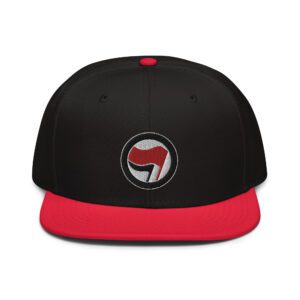 Antifa Antifaschistische Aktion Flag Snapback Hat