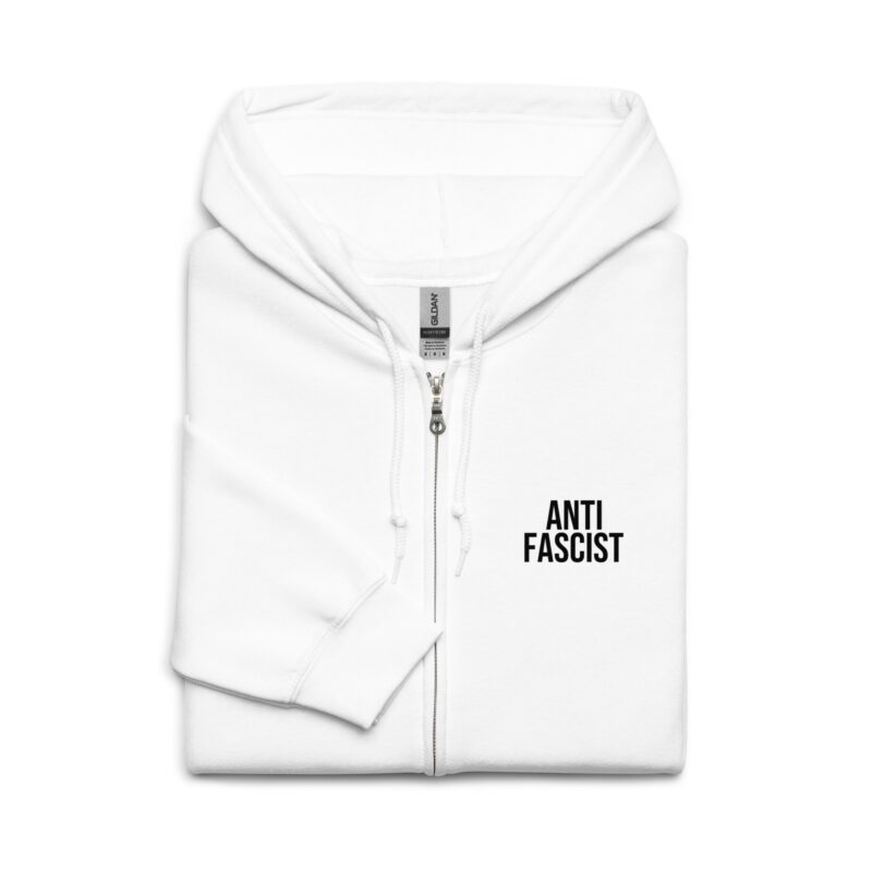 Anti-Fascist Antifa Unisex Heavy Blend Zip Hoodie