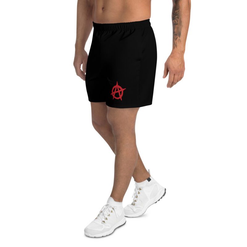 Anarchy Red Anarchist Symbol Men's Recycled Shorts