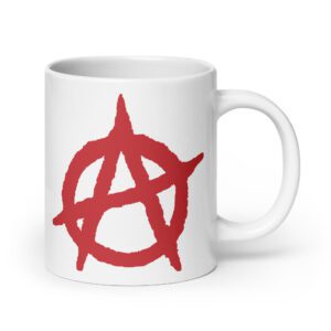 Anarchy Red Anarchist Symbol Mug