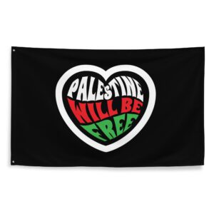 Palestine Will Be Free Flag