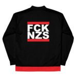 FCK NZS Fuck Nazsi Unisex Bomber Jacket