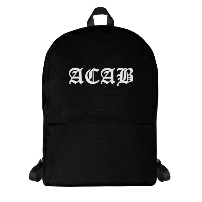 ACAB All Cops Are Bastards Backpack