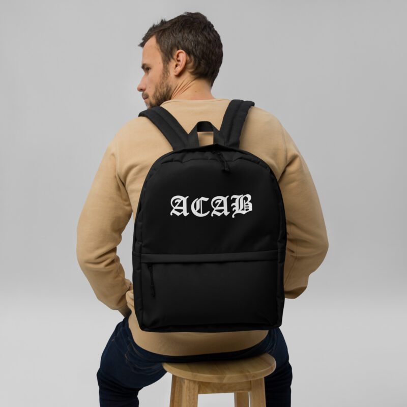 ACAB All Cops Are Bastards Backpack