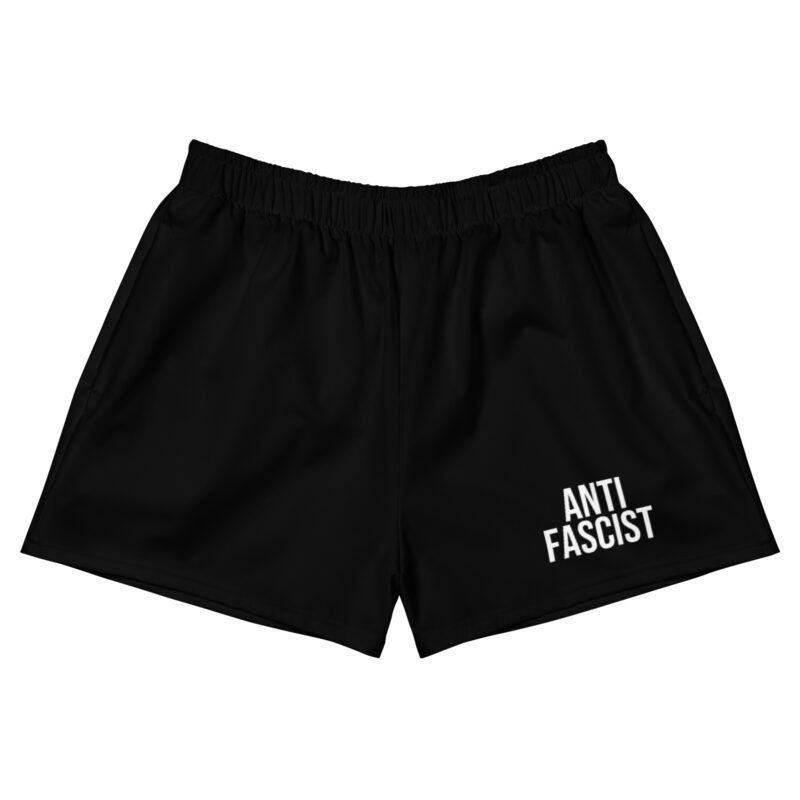 Anti-Fascist Women's Recycled Shorts