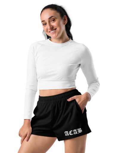 ACAB All Cops Are Bastards Recycled Women's Short