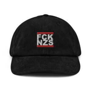 FCK NZS Fuck Nazis Corduroy Hat