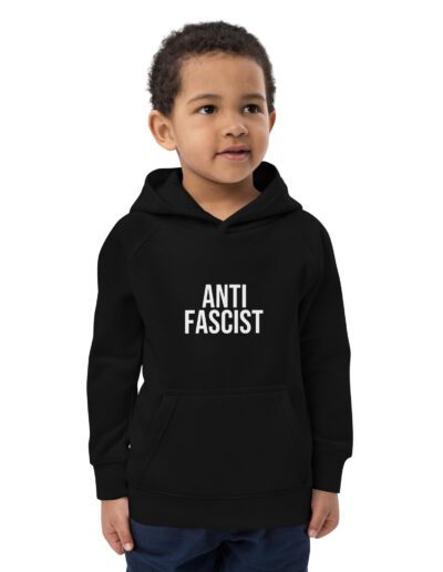 Anti-Fascist Kids Organic Hoodie