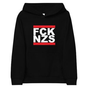 FCK NZS Antifa Kids Fleece Hoodie