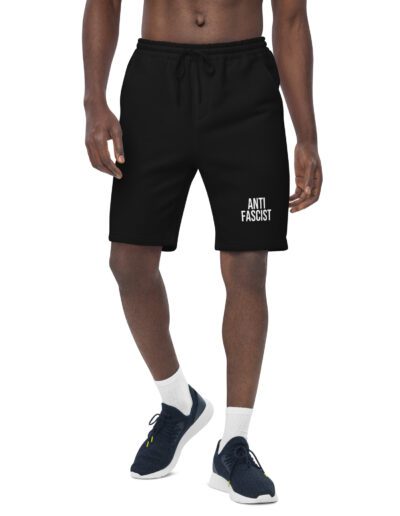 Anti-Fascist Men's Fleece Shorts