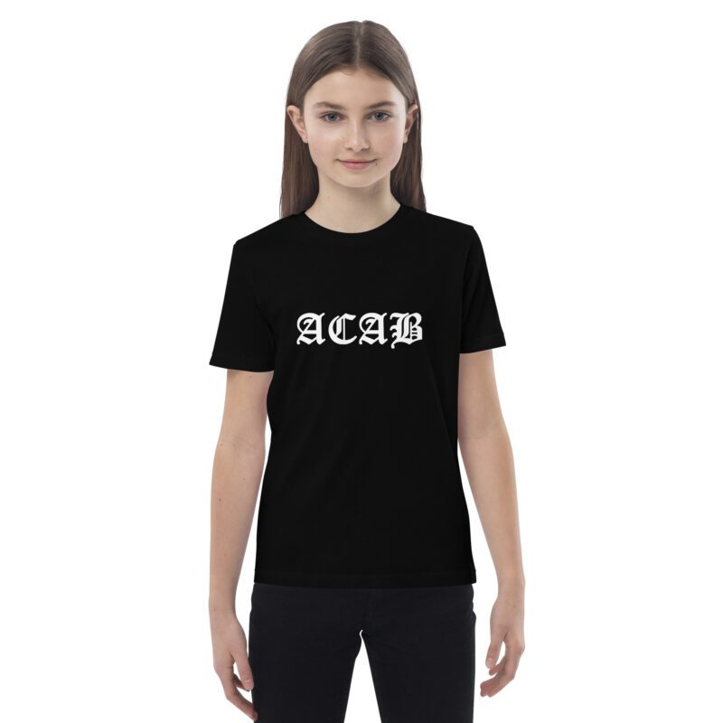 ACAB All Cops Are Bastards Organic Cotton Kids T-shirt