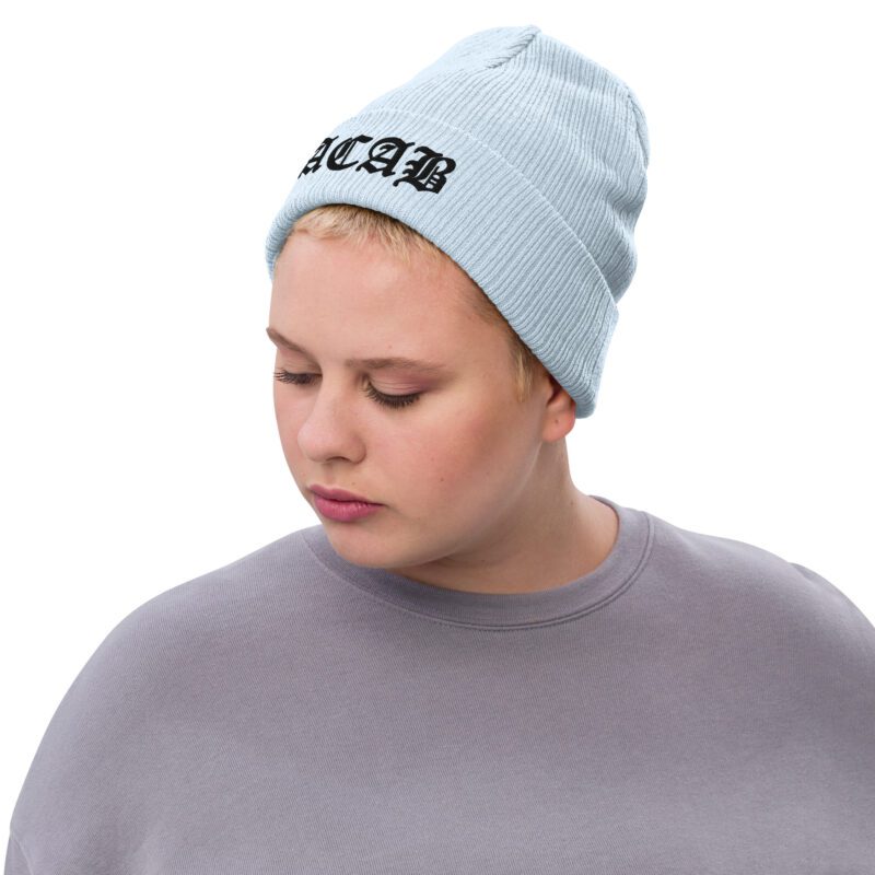 ACAB All Cops Are Bastards Recycled Cuffed Beanie