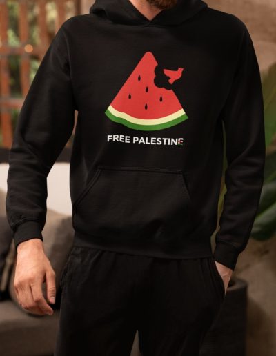Free Palestine Watermelon Unisex Hoodie