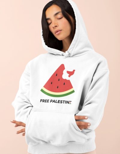 Free Palestine Watermelon Unisex Hoodie
