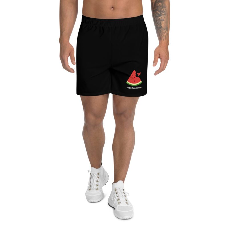 Free Palestine Watermelon Men's Recycled Shorts