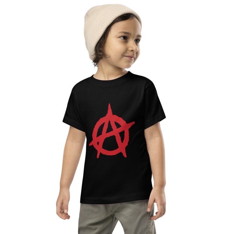 Anarchy Red Anarchist Symbol Toddler T-shirt