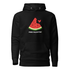 Free Palestine Watermelon Unisex Hoodie