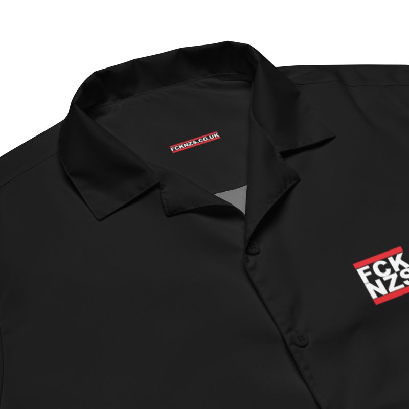 Antifa Antifaschistische Aktion Unisex Button Shirt