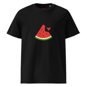 Free Palestine Watermelon Unisex Organic T-shirt