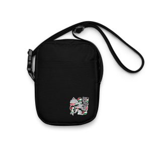 Free Palestine Stickers Utility Crossbody Bag