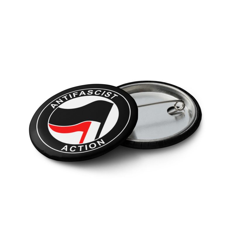 Antifascist Action Set of Pin Buttons