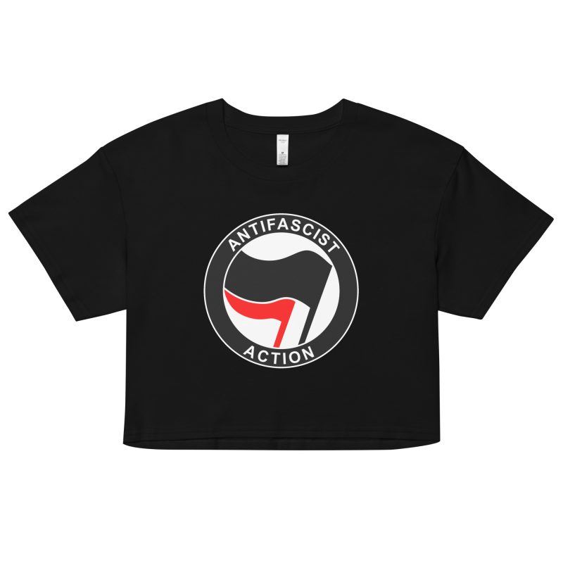 Antifascist Action Women’s Crop Top