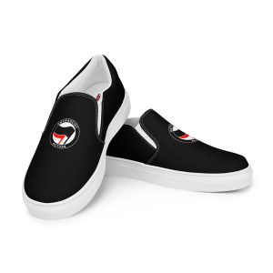 Antifascist Action Women’s Slip-on Canvas Shoes