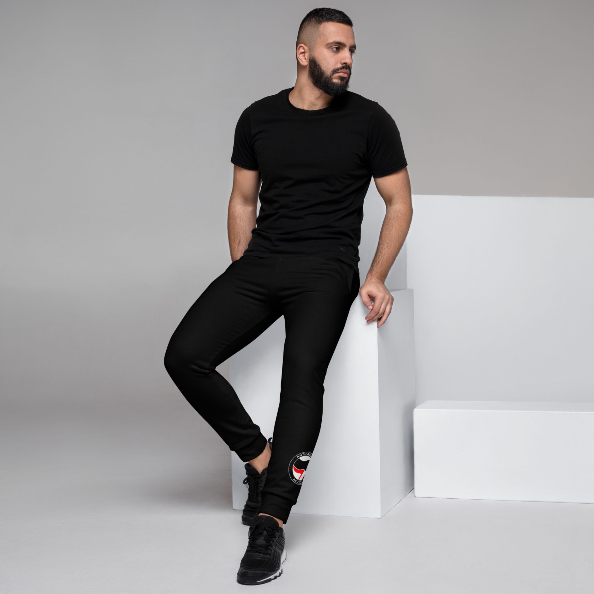 Mens cotton tracksuit bottoms on sale