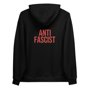 FCK NZS Antifascist Red Hoodie