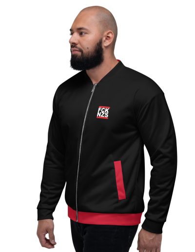 Anarchy Red Anarchist Symbol Unisex Bomber Jacket