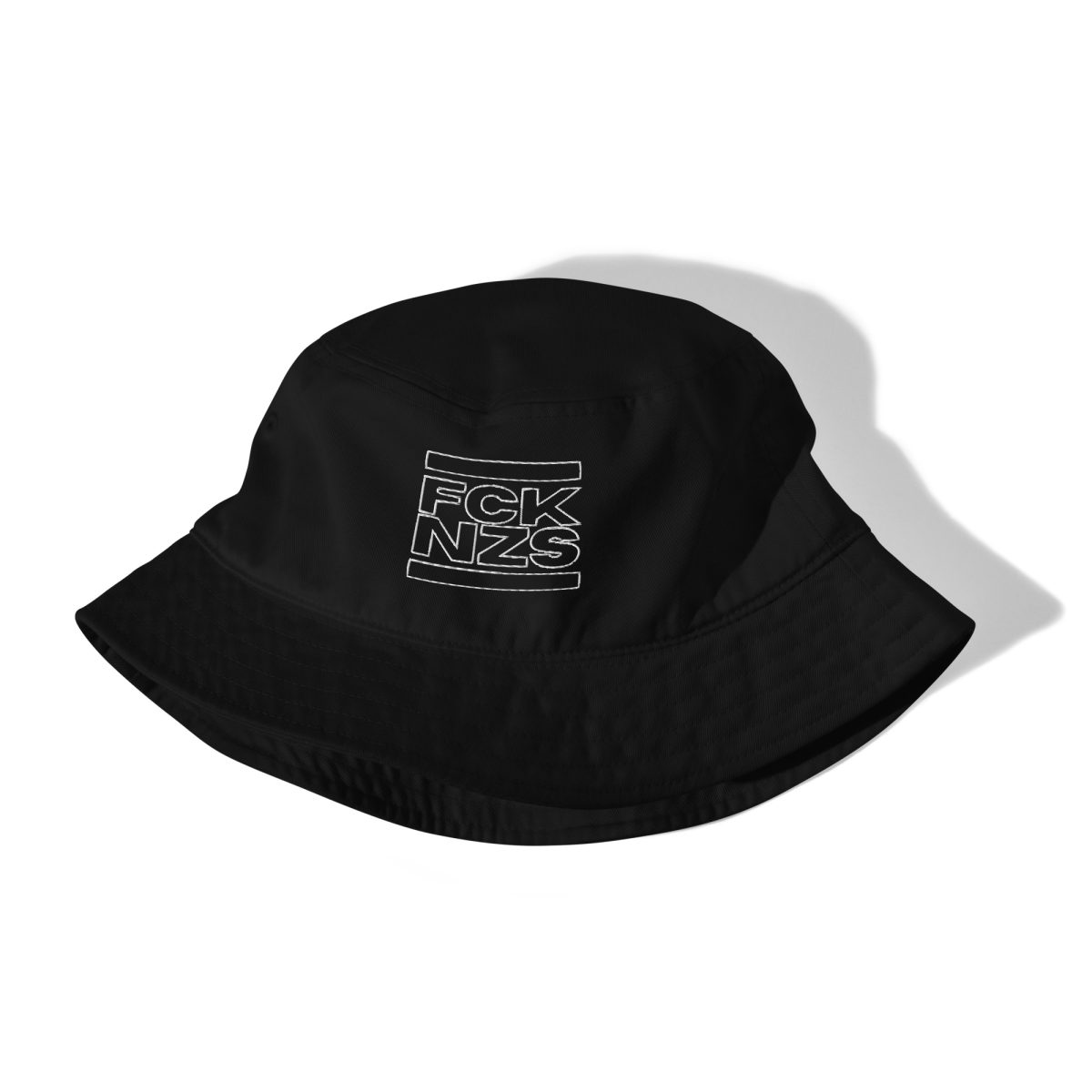 FCK NZS Outline Organic Bucket Hat