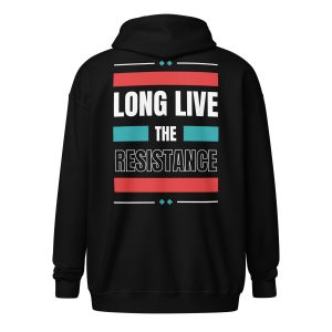 Long Live the Resistance Unisex Zip Hoodie