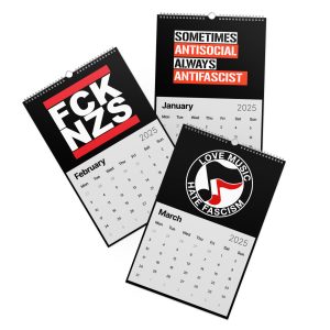 Antifa Wall Calendar 2025