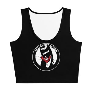 Anti-Racist Action Crop Top Vest