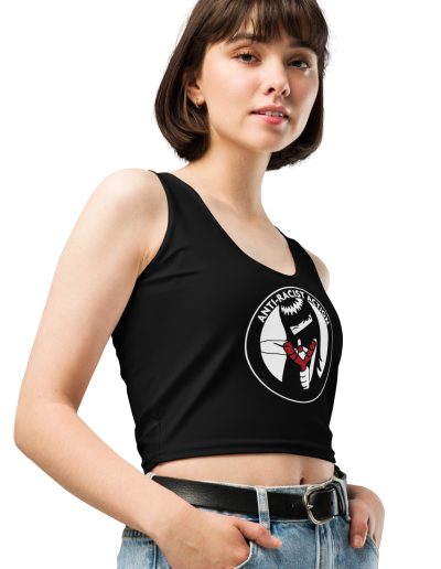 Anti-Racist Action Crop Top Vest