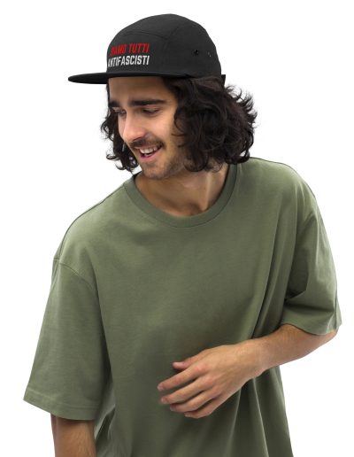 Siamo Tutti Antifascisti Skate Camper 5 Panel Cap