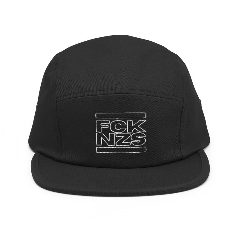 FCK NZS Outline Skate Camper 5 Panel Cap