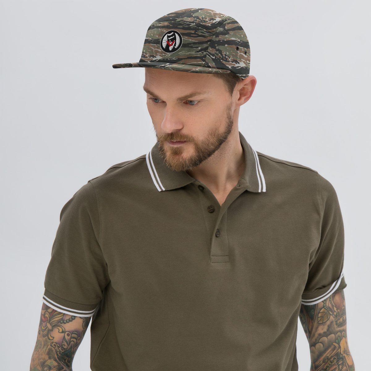 Anti-Racist Action Skate Camper 5 Panel Cap
