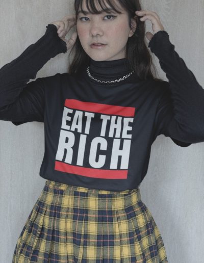 Eat the Rich Women's Relaxed T-Shirt