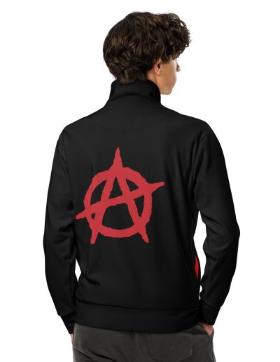 Anarchy Red Unisex Track Jacket