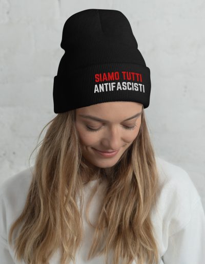 Siamo Tutti Antifascisti Cuffed Beanie