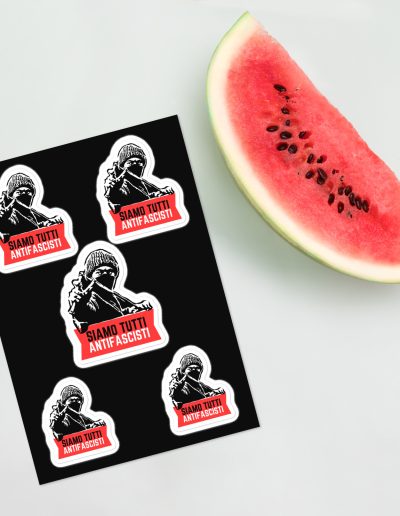 Siamo Tutti Antifascisti Sticker Sheet