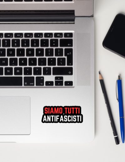 Siamo Tutti Antifascisti Bubble-free Stickers