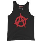 Anarchy Red Unisex Tank Top Vest