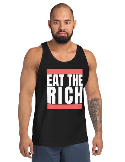 Eat the Rich Unisex Tank Top Vest