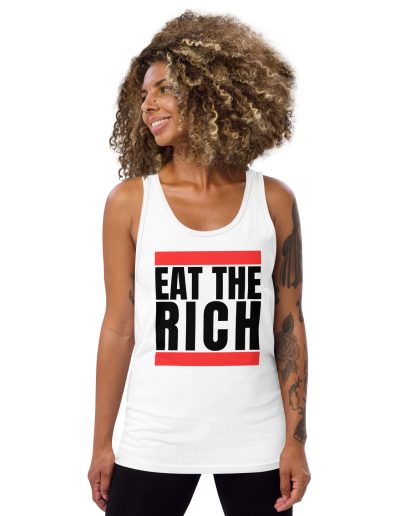 Eat the Rich Unisex Tank Top Vest