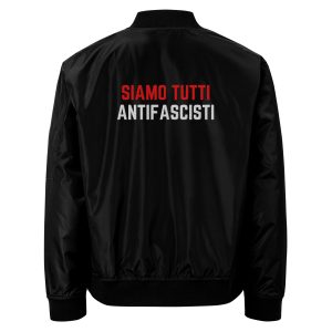 Siamo Tutti Antifascisti Premium Recycled Bomber Jacket